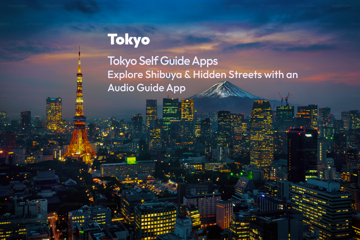Tokyo Self Guided Walking Tour: Explore Shibuya & Hidden Streets with an Audio Guide App